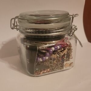 Mistery Jar with Jewelry Collection